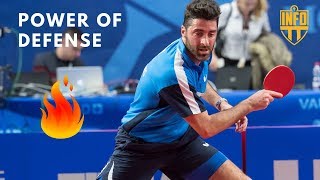 TABLE TENNIS  quotPOWER OF DEFENSEquot [upl. by Ardnuasal]