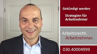 Arbeitgeber soll mir kündigen  Strategien für Arbeitnehmer  Fachanwalt Alexander Bredereck [upl. by Corkhill]