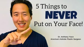 What to NEVER Put On Your Face  Dr Anthony Youn [upl. by Onitnerolf]