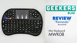 Mini Keyboard Rii i8 MWK08  Review en Español [upl. by Helbonia]