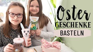 DIY Ostergeschenke amp Osterdeko🐰 mit Kindern basteln✂️ [upl. by Kirst530]