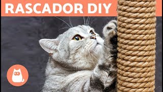 Rascador para gatos casero  Manualidades para mascotas [upl. by Annairb422]