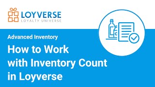 How to Work with Inventory Count in Loyverse [upl. by Korney]