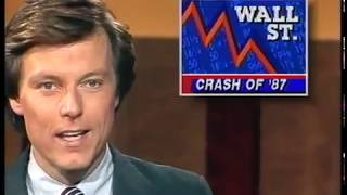 The 1987 stock market crash Original news report [upl. by Kaela]