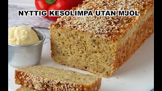 Nyttig Kesolimpa utan vetemjöl  bröd baka [upl. by Ynabe]