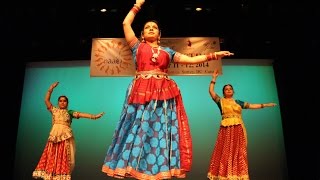 Ganesh Vandana  Classical Kathak Dance at Sanjh 2014 [upl. by Geerts]