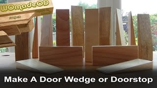 Make A Door Wedge or Doorstop [upl. by Clapp]