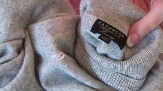 How to repair a hole in a cashmere sweater with Fuse It Powder [upl. by Silva]