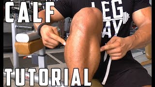 GROW Those Calves with these Exercises  Tutorial and Tips [upl. by Nairb647]