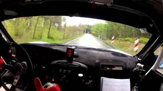 Onboard Porsche GT3 ZeltnerZeltner Sachsen Rallye 2013 Stage 68 HD [upl. by Inail621]