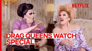 Drag Queens The Vivienne amp Lawrence Chaney React to Special  I Like to Watch UK Ep 11 [upl. by Estel378]