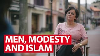 Men Modesty And Islam  Conversation With  CNA Insider [upl. by Anirhtak381]