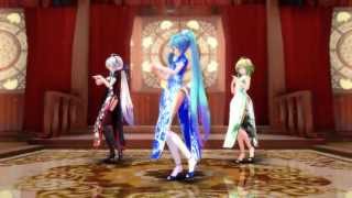 【MMD】Tda式改変チャイナで「Perfume HurlyBurly」 [upl. by Fernanda]