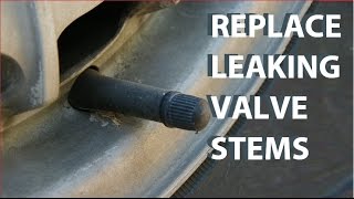 How to replace a Valve Stem on a Tire [upl. by Marabelle]