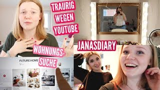 TRAURIG wegen YOUTUBE WOHNUNGSSUCHE JANASDIARY zu Besuch WOCHENVLOG I Meggyxoxo [upl. by Ahkos]