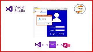 How to Create Login Form in VB NET With MS AccessVBNET Tutorial [upl. by Nada826]