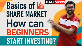 Stock Market For Beginners  How can Beginners Start Investing in Share Market  Hindi [upl. by Zink657]