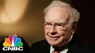 Warren Buffett When Stocks Go Down Its Good News  CNBC [upl. by Ahsenom449]