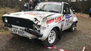 Riponian Rally 2022 CRASH [upl. by Barcellona]