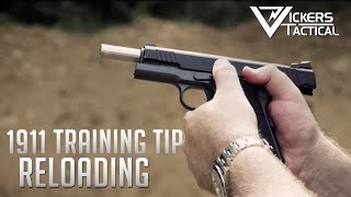 Wilson Combat 1911 Training Tip Reloading [upl. by Niuqram]