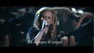 Adele  Lovesong live Subtitulada al Español [upl. by Cynarra]