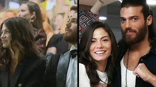 Can yaman and Demet ozdemir cute moments SUB  ENG [upl. by Euh]