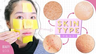 2 Simple Ways to Find Your Skin Type Oily Dry Combination Sensitive Normal Skin [upl. by Dronel]