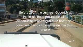 Lumley  Goderich Peninsula Road Freetown Sierra Leone [upl. by Ymij]