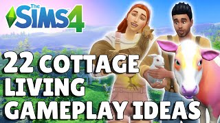 Sims 4 Gameplay Ideas You NEED To Try I promise you havent heard of these [upl. by Ezarra]