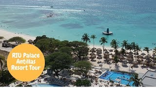 Aruba Adults Only All Inclusive Resort Tour RIU Palace Antillas [upl. by Itra362]