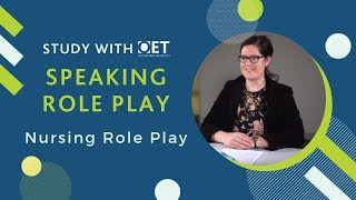 OET Speaking Role Play  Nursing FULL SUBTEST [upl. by Lebisor]