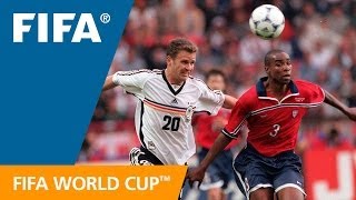 Germany 20 USA  1998 World Cup  Match Highlights [upl. by Ayrolg]