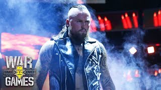 Aleister Black makes his imposing ring entrance NXT TakeOver WarGames WWE Network Exclusive [upl. by Alvan]