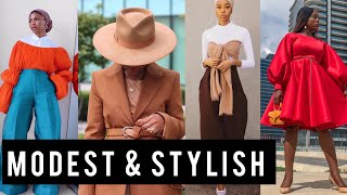 How to Dress Modestly and Stylishly  6 Tips Modest Fashion [upl. by Treborsemaj]