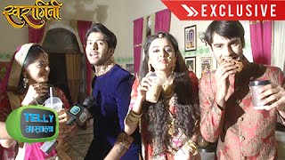 Interview Sanskaar amp Swara Lakshya amp Ragini Celebrate On The Sets Of Swaragini  Exclusive [upl. by Elisabeth775]