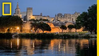 Avignon France Youthful City in Medieval Walls  Rick Steves’ Europe Travel Guide  Travel Bite [upl. by Nosloc567]