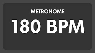 180 BPM  Metronome [upl. by Drew]