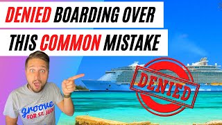 DENIED Boarding By This COMMON Mistake  Royal Caribbean Cruise Restart is COMPLETE [upl. by Burrows]