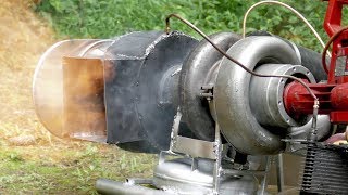 Homebuilt Gas Turbine Turbojet Engine  3rd Documentary [upl. by Xela]