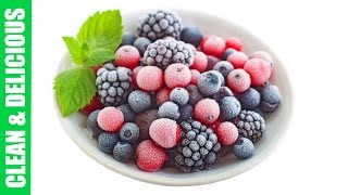 Frozen Berries 3 Easy Ways  Clean amp Delicious [upl. by Eniamrehc33]