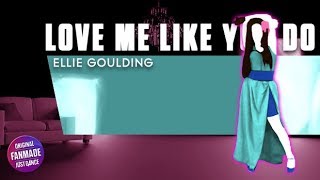 Ellie Goulding  Love Me Like You Do  Just Dance FANMADE [upl. by Lorenzo]