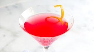 Perfect Cosmopolitan Cocktail Recipe [upl. by Colpin]