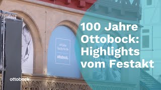 100 Jahre Ottobock Highlights vom Festakt  Ottobock [upl. by Atekin731]