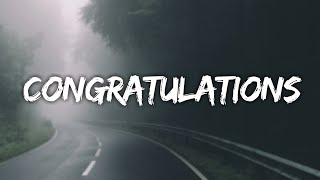 PewDiePie  Congratulations Lyrics [upl. by Scotney]