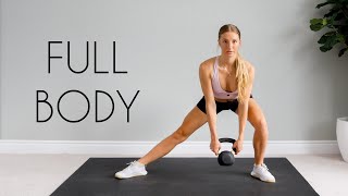 15 min FULL BODY Kettlebell Shred Workout At Home [upl. by Halley]