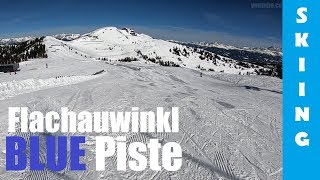 FLACHAUWINKL ski Blue Piste  Ski Amade 2019  Austrian Alps [upl. by Lion]