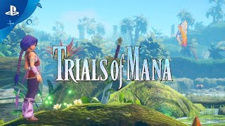 Trials of Mana  Gameplay Trailer  PS4 [upl. by Alah]