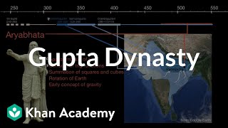 Gupta Dynasty  World History  Khan Academy [upl. by Cheryl449]