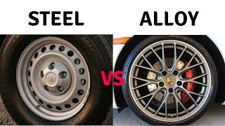 Steel Wheels vs Alloy Wheels [upl. by Oznohpla]