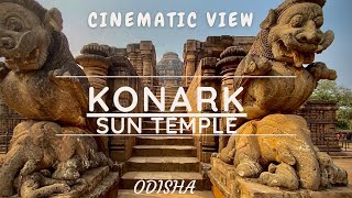 Konark Sun Temple  Cinematic shots Kalinga Architecture  Odisha [upl. by Mun]